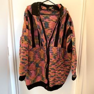 New handmade crocheted sweater.